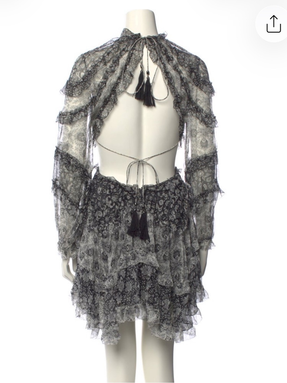 Zimmerman Divinity Silk Mini Dress